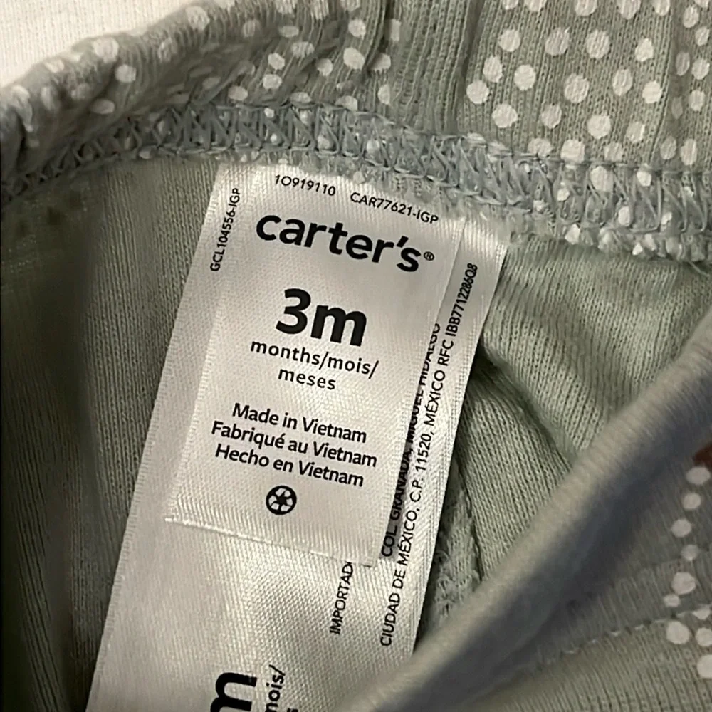 HOPPY EASTER Newborn 2 piece outfit * Short Sleeve Onesie * pair of Long Pants * - Picture 10 of 12